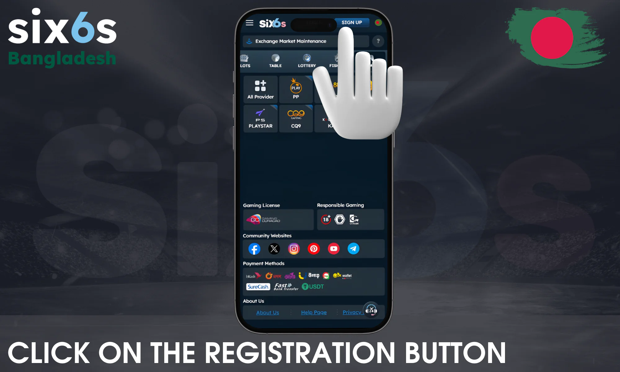 Complete the registration process