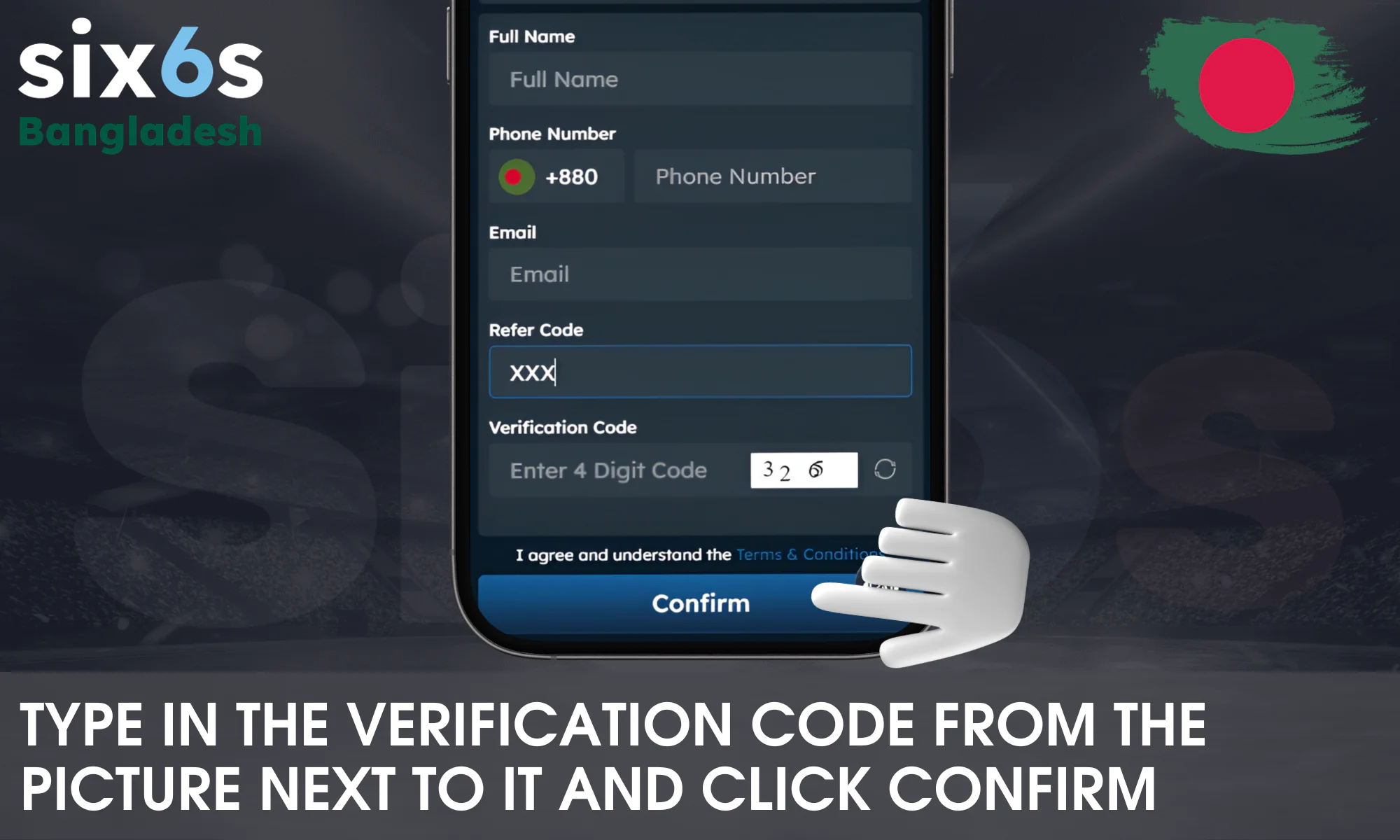 Verify your identity to wrap up the account creation process.