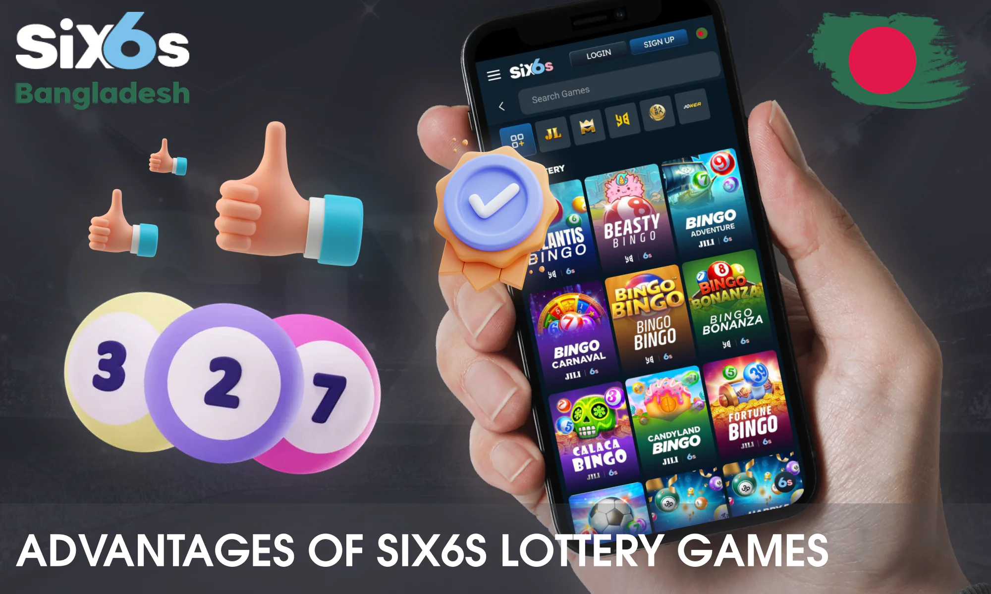 Key Benefits of Six6s Lotteries for Bangladeshi Players