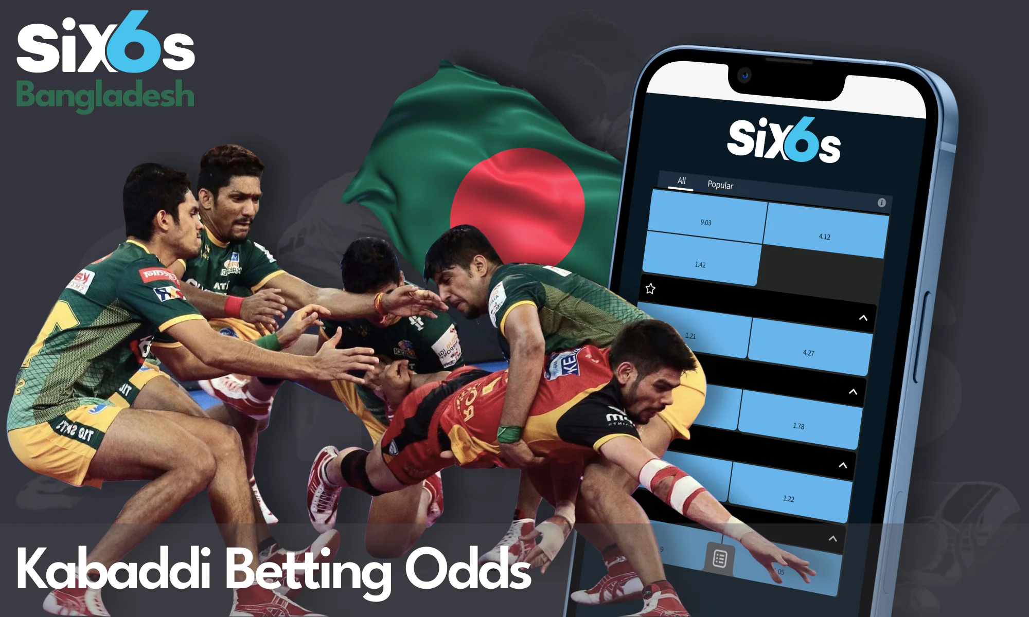 Exploring Kabaddi Betting Odds at Six6s for Bangladeshi Users