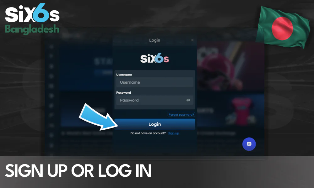 Log In or Register Your Six6s Bangladesh Account