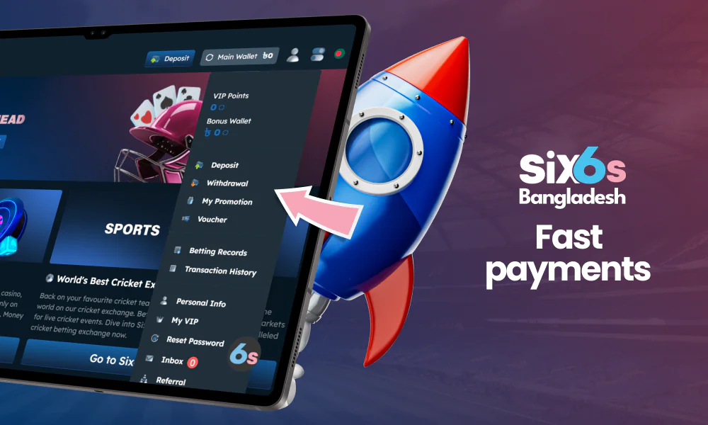 The most reliable ways to fund your Six6s account from Bangladesh.