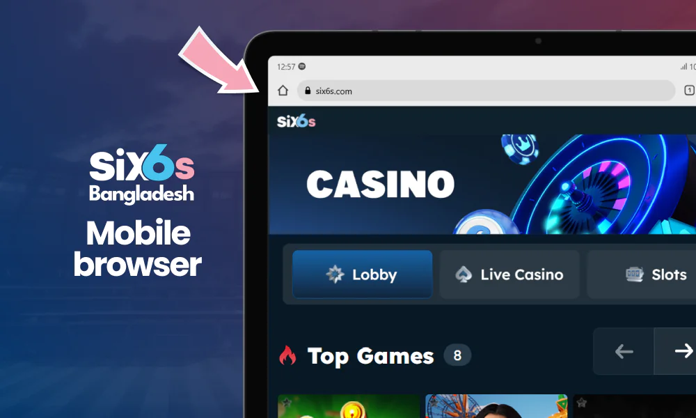 Using the Six6s Mobile Site for Gaming and Betting