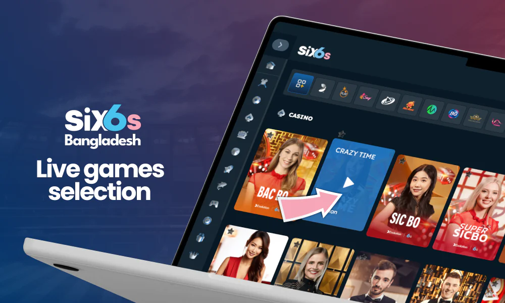 Six6s provides an extensive and diverse catalog of online gaming options.